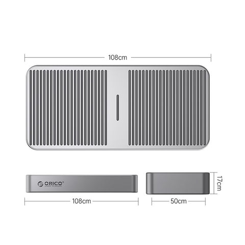 ORICO M224C3-U4 40Gbps M.2 NVME SSD Enclosure 40Gbps Hard Disk Box External Protective Case for Mac OS / Linux / Windows