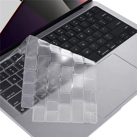 ENKAY HAT PRINCE TPU Keyboard Film (US Version) for MacBook Pro 14 inch (A2442) / 16 inch (A2485) / Air 15 inch (2025) / (2024) / (2023) A2941 / 13 inch (2025)