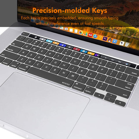 MacBook Pro 13.3 (A2289/A2338) / Pro 16 (A2141) ENKAY US Version Keyboard Cover Soft Silicone Protective Film