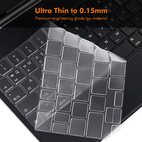 iPad Air 11 (2025) / (2024) / Pro 11 (2022 / 2021 / 2020) / Air (2022 / 2020) ENKAY US Version Magic Keyboard Cover Soft TPU Protective Film