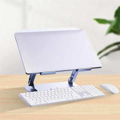 R-JUST HZ08-1 360 Degree Rotating Height Adjustable Laptop Bracket Folding Notebook Stand