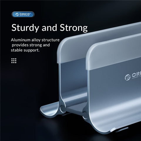 ORICO ORICO-NPB2 Notebook Vertical Aluminum Alloy Bracket Desktop Laptop Holder Stand