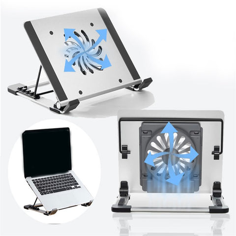 P3 Notebook Computer Cooling Pad Laptop Cooler Cooling Fan Desktop Laptop Riser Stand Holder