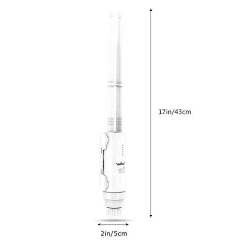 WAVLINK WN570HN2 300Mbps High Power Outdoor Router with PoE Powered WAN / LAN Ports Weatherproof / AP / Repeater Mode