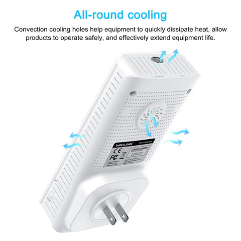 WAVLINK WN583A6 2100M Gigabit WiFi Router 2.4GHz / 5GHz Dual Band Wireless Network Repeater