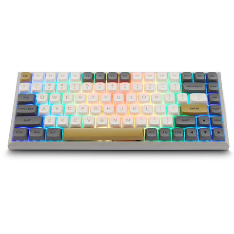 MOTOSPEED SK84 3-Mode Mechanical Keyboard (Wired / Wireless / BT 5.0) Gaming Keyboard with RGB Backlight for Laptops, Computers