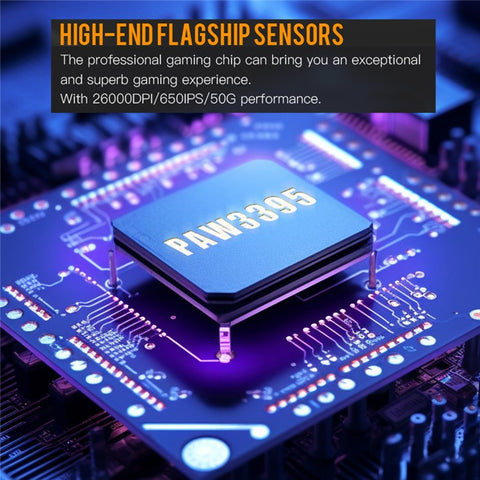 DARMOSHARK M3S Pro Tri-Mode 2.4G / USB-C / Bluetooth-compatible Mouse Wireless Gaming Mouse Up to 26000DPI 650IPS for Laptop PC