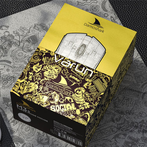 DARMOSHARK M3S Tri-Mode 2.4G / USB-C / Bluetooth-compatible Mouse Wireless Gaming Mouse with Receiver for Laptop PC