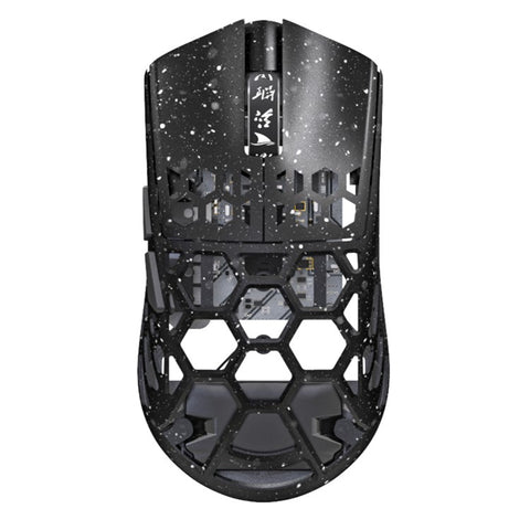 DARMOSHARK M2 2.4G Wireless Gaming Mouse 42g Lightweight Computer Mouse with 4K / USB-C / Bluetooth-compatible Connection PAW3395 Chip for PC Laptop