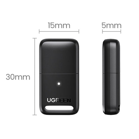 UGREEN USB Bluetooth-compatible 5.3 Dongle Adapter for PC Speakers Wireless Mouse Keyboard Audio Receiver Transmitter