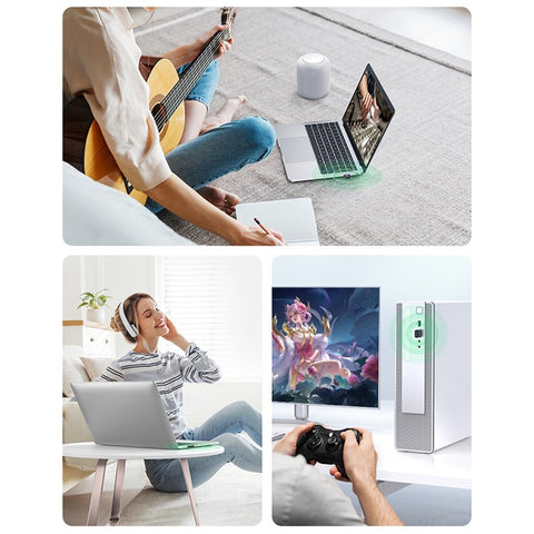 UGREEN USB Bluetooth-compatible 5.3 Dongle Adapter for PC Speakers Wireless Mouse Keyboard Audio Receiver Transmitter