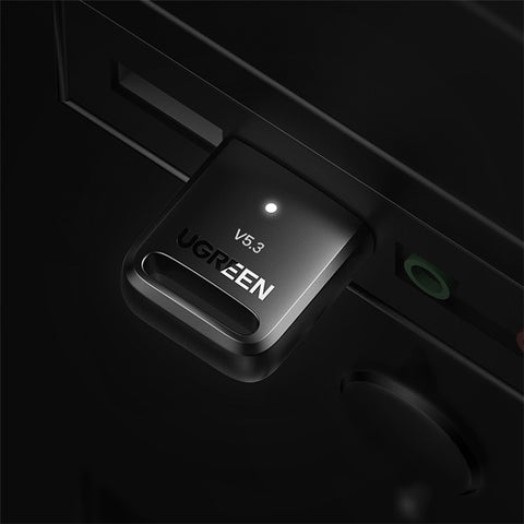 UGREEN USB Bluetooth-compatible 5.3 Dongle Adapter for PC Speakers Wireless Mouse Keyboard Audio Receiver Transmitter