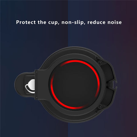 Rotation Car Cup Holder ABS+Stainless Steel Bottle Organizer for Convenient Driving