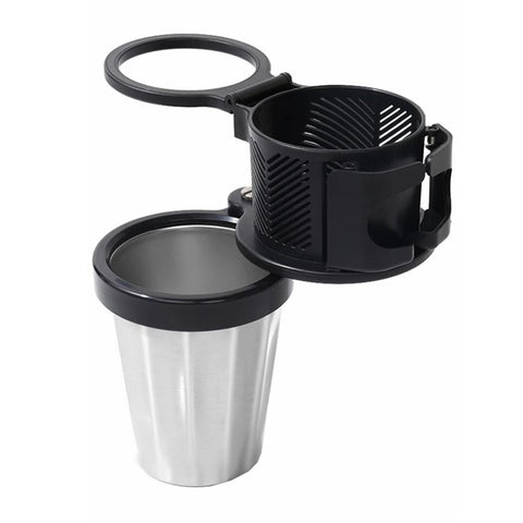 360° Rotation Vehicle Cup Holder Heat Preservation 3 in 1 Foldable Cell Phone Mount