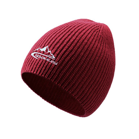 GOLOVEJOY DMZ93 45% Cotton Wool Warm Winter Beanie Hats Thermal Thick Knited Cap One Size for Men