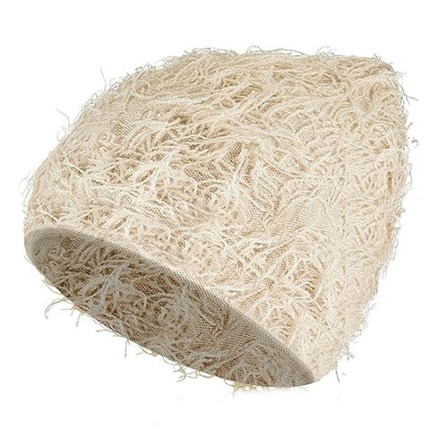 Double-Layer Warm Knitted Hat Autumn Winter Ear Head Protection Unisex Woolen Yarn Beanie Cap