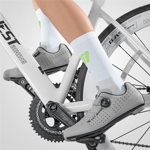 WEST BIKING YP0216057 1 Pair Sports Running Cycling Socks Reflective Breathable Socks