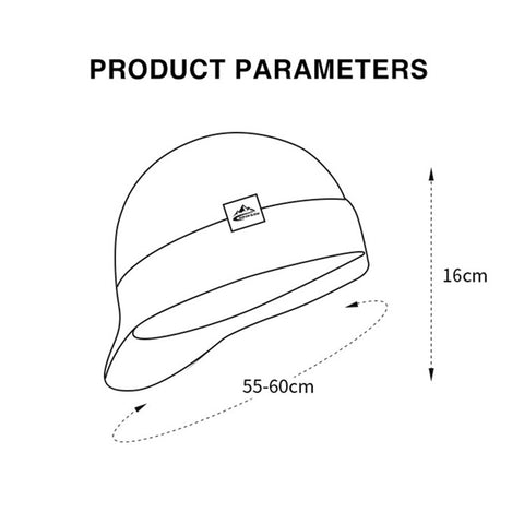 GOLOVEJOY DMZ94 Women Winter Short Brim Warm Cap Windproof Knitted Duckbill Hat