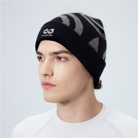 GOLOVEJOY DMZ113 Autumn Winter Ski Hat Ear Protection Beanie Cap for Skiing Cycling Hiking