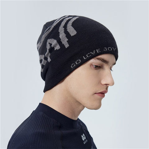 GOLOVEJOY DMZ113 Autumn Winter Ski Hat Ear Protection Beanie Cap for Skiing Cycling Hiking
