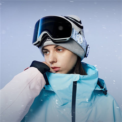 GOLOVEJOY DMZ113 Autumn Winter Ski Hat Ear Protection Beanie Cap for Skiing Cycling Hiking