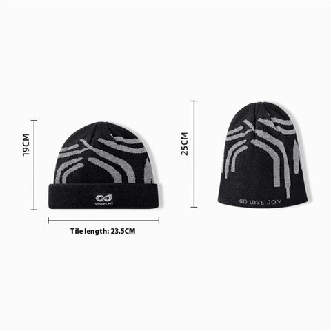 GOLOVEJOY DMZ113 Autumn Winter Ski Hat Ear Protection Beanie Cap for Skiing Cycling Hiking