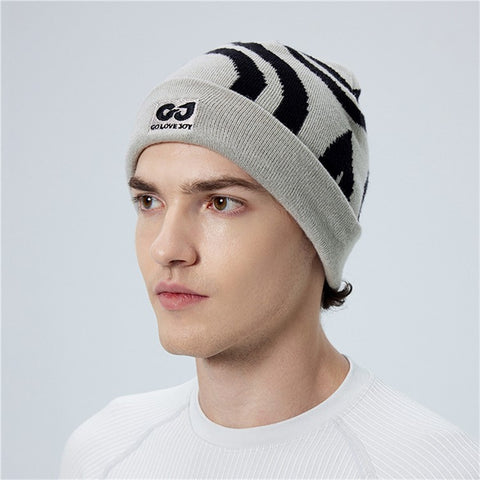 GOLOVEJOY DMZ113 Autumn Winter Ski Hat Ear Protection Beanie Cap for Skiing Cycling Hiking