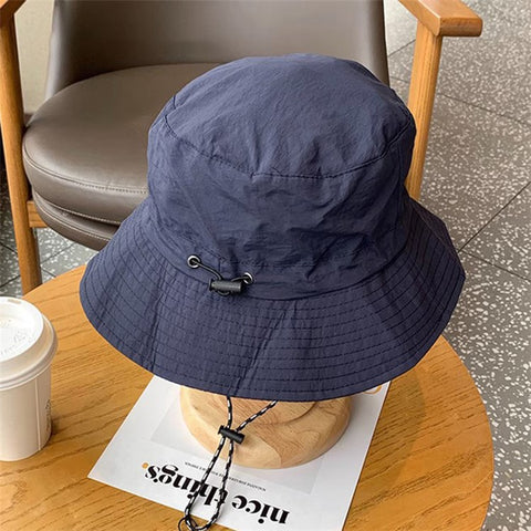 PICTET.FINO RH55 Summer Beach Women Folding Bucket Cap UPF50+ Sun Protection Fisherman Hat