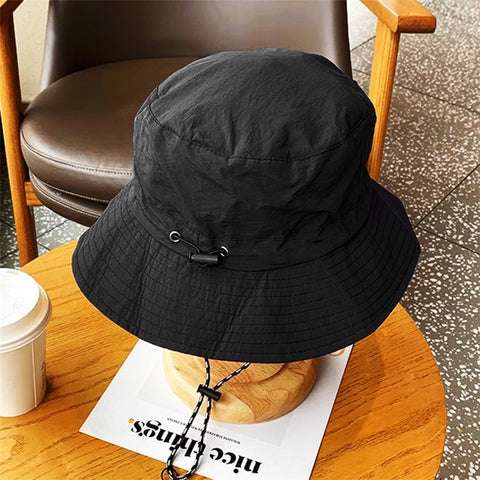 PICTET.FINO RH55 Summer Beach Women Folding Bucket Cap UPF50+ Sun Protection Fisherman Hat