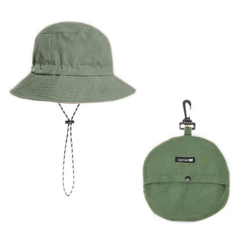 PICTET.FINO RH55 Summer Beach Women Folding Bucket Cap UPF50+ Sun Protection Fisherman Hat