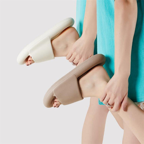 TZLDN LDN7716 Indoor Shock-absorbing EVA Slides Non-slip Slippers for Bathroom