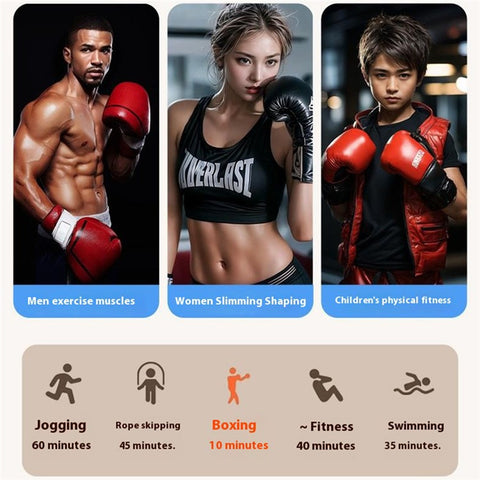 AL789275 Smart Bluetooth-compatible Music Boxing Machine Wall Mounted Boxing Target with Adults and Kids Gloves