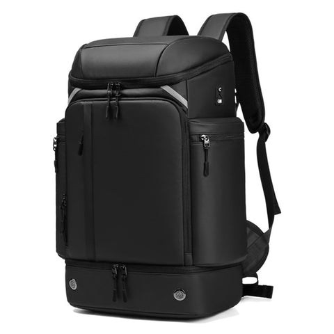 OUTWALK Outdoor 36-55L Lightweight Backpack for Women, Men Oxford+Polyester Waterproof Shoulder Bag