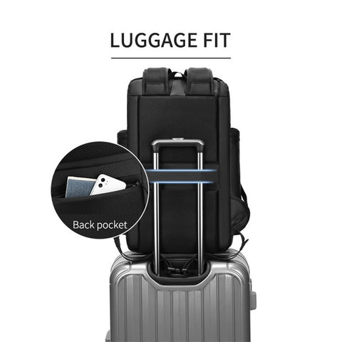 OUTWALK Outdoor 36-55L Lightweight Backpack for Women, Men Oxford+Polyester Waterproof Shoulder Bag