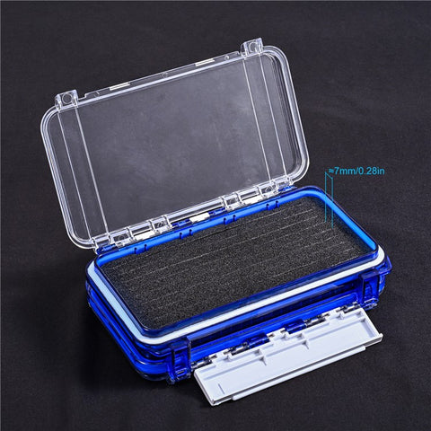 LEO 28237 Fishing Tackle Boxes Waterproof Hooks Storage Organizer Transparent PC Lure Fishing Box