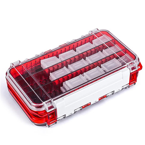 LEO 28237 Fishing Tackle Boxes Waterproof Hooks Storage Organizer Transparent PC Lure Fishing Box