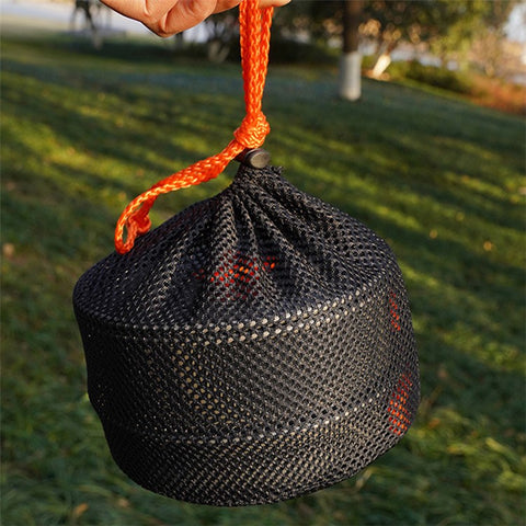 HALIN HK310 Picnic Pot + Frying Pan + Teapot Cookware Set for Hiking Camping (No FDA Certificate, BPA-free)