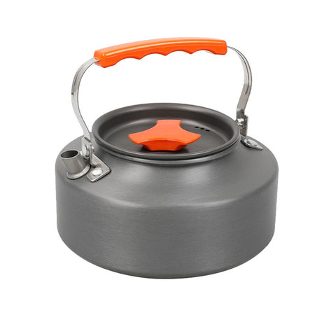 HALIN HK310 Picnic Pot + Frying Pan + Teapot Cookware Set for Hiking Camping (No FDA Certificate, BPA-free)