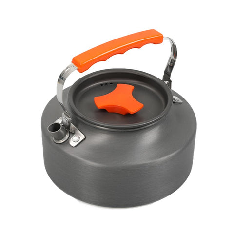 HALIN HK310 Picnic Pot + Frying Pan + Teapot Cookware Set for Hiking Camping (No FDA Certificate, BPA-free)