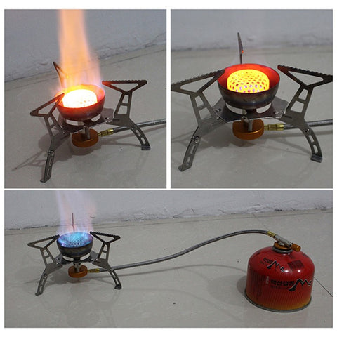 AOTU AT6309-B 3200W Camping Backpacking Stove Portable Burner Cooking Stove