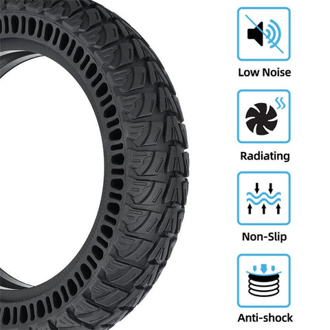 For Xiaomi 1S / M365 Pro / M365 / M365 Pro 2 / Kugoo M4 Electric Scooter Solid Tire 9-Inch Explosion-proof Rubber Tire