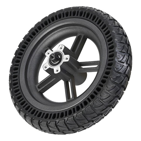 For Xiaomi M365 Pro / Pro 2 / Pro 3 E-scooter 9-Inch Rear Wheel Hub Assembly Explosion-Proof Electric Scooter Solid Tire