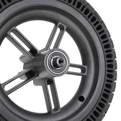 For Xiaomi M365 Pro / Pro 2 / Pro 3 E-scooter 9-Inch Rear Wheel Hub Assembly Explosion-Proof Electric Scooter Solid Tire