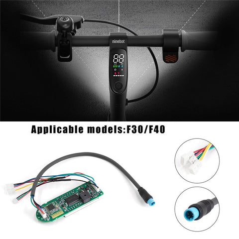 Digital Screen Meter for Ninebot F30 / F40 Electric Scooter Gauge Replacement Part