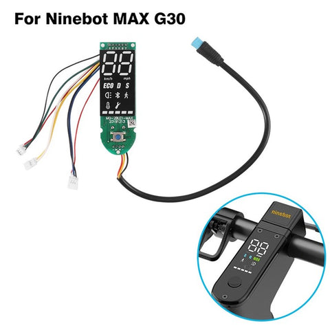 For Ninebot G30 Max Electric Scooter HD Clear Digital Display Dashboard Circuit Board