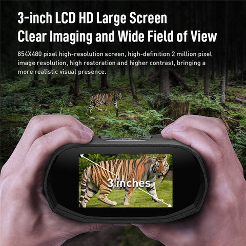 APEXEL APL-NV009 Digital Night Vision Binocular 3 inch Screen Photo Video Portable Infrared Night Vision Binocular