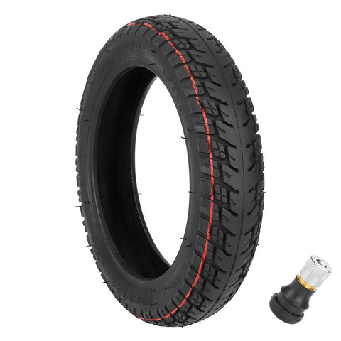 ULIP Rubber Tires for Ninebot F20 F25 F30 F40 Electric Scooter 0x2.125" Replacement Vacuum Tire with Nozzle