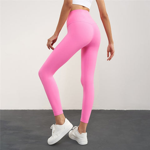 CK1593 Yoga Pants for Women Nuls Free Seamless Gym Leggings High Waist Running Tights