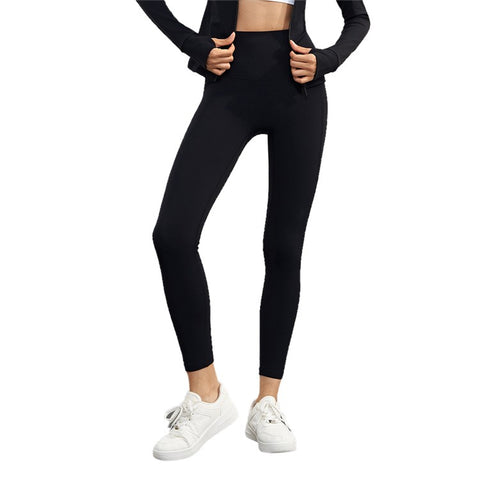 CK1621 Nuls Seamless Gym Leggings with Pockets Women Workout Fitness Jogging Yoga Pants