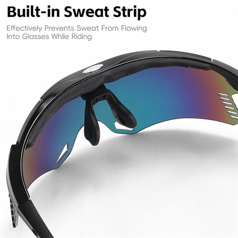 WEST BIKING YP0703183 Cycling UV400 Sunglasses Anti UV Windproof Outdoor Sports Goggles